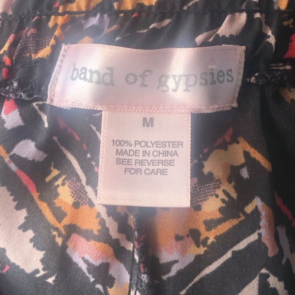 Band of Gypsies Black Tuxedo Stripe Jogger Pants - Picture 4 of 4